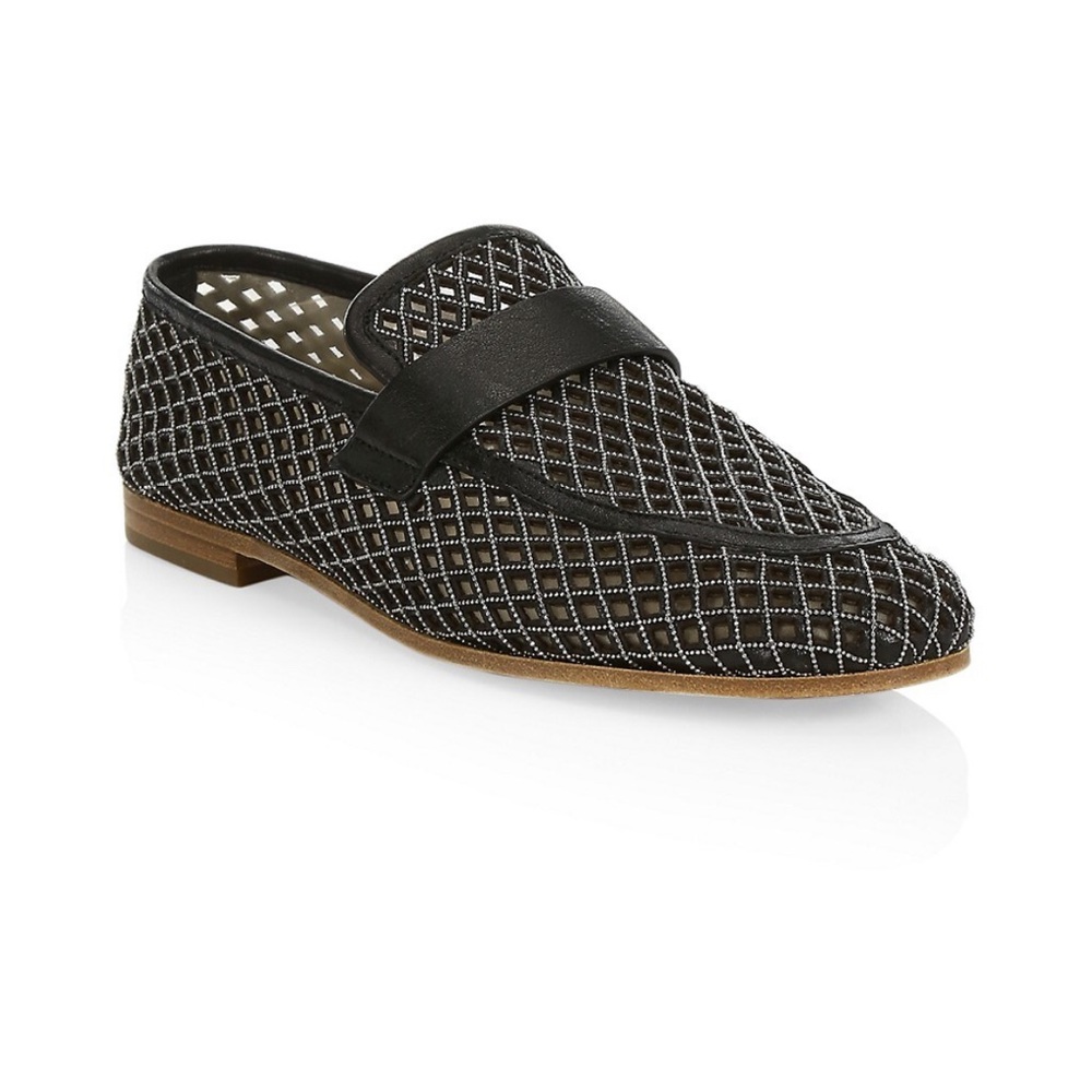 Brunello Cucinelli monili
Laser Cut Leather Loafers 39